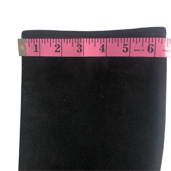 Nine West Lettie Knee High Peep Toe Boot Size 7 1/2 - Picture 9 of 10